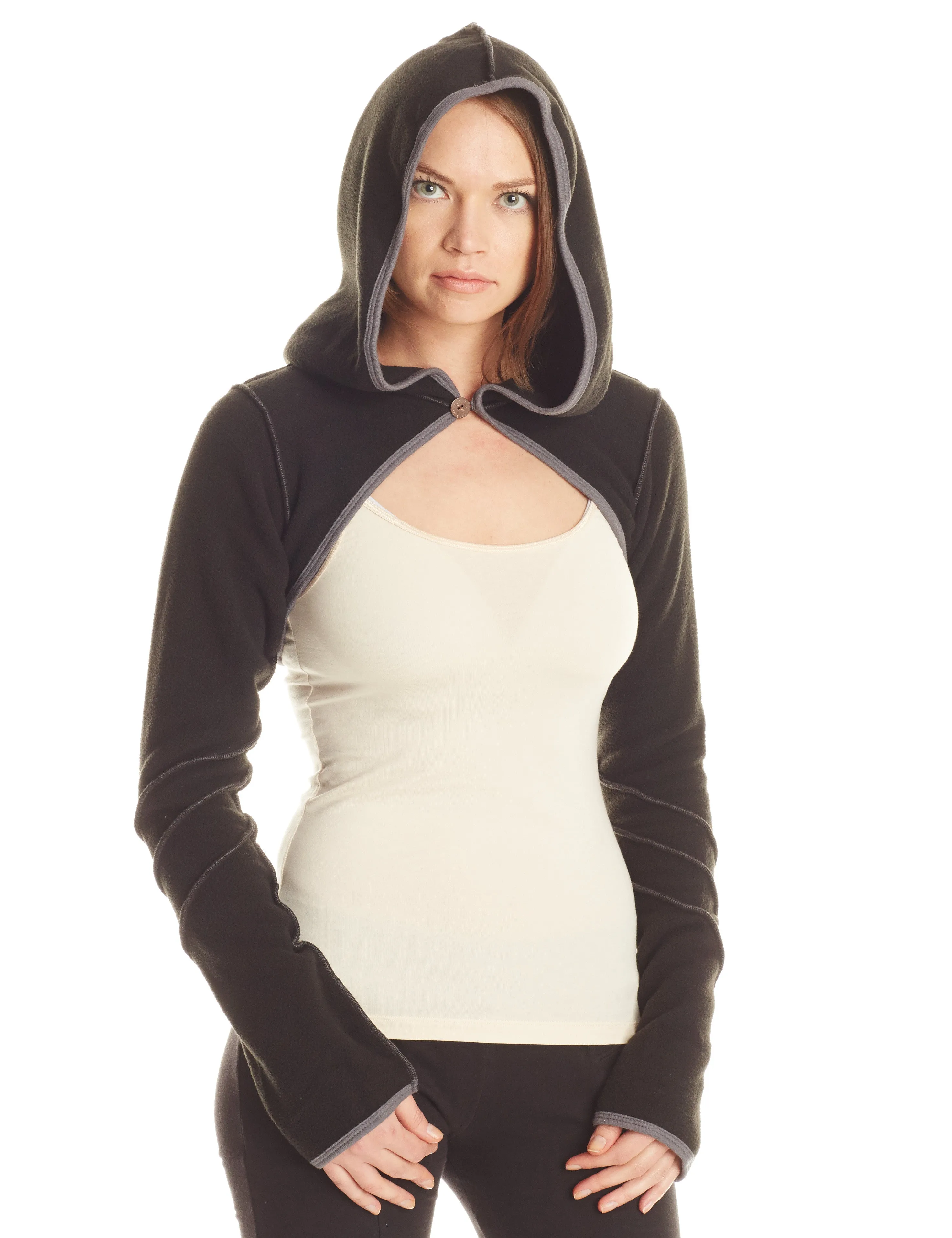 Fleece Pixie Shrug Dual Layer Insulation Teflon Coated