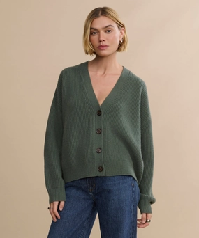 Cropped Cashmere Cocoon Cardigan Wardrobe Must