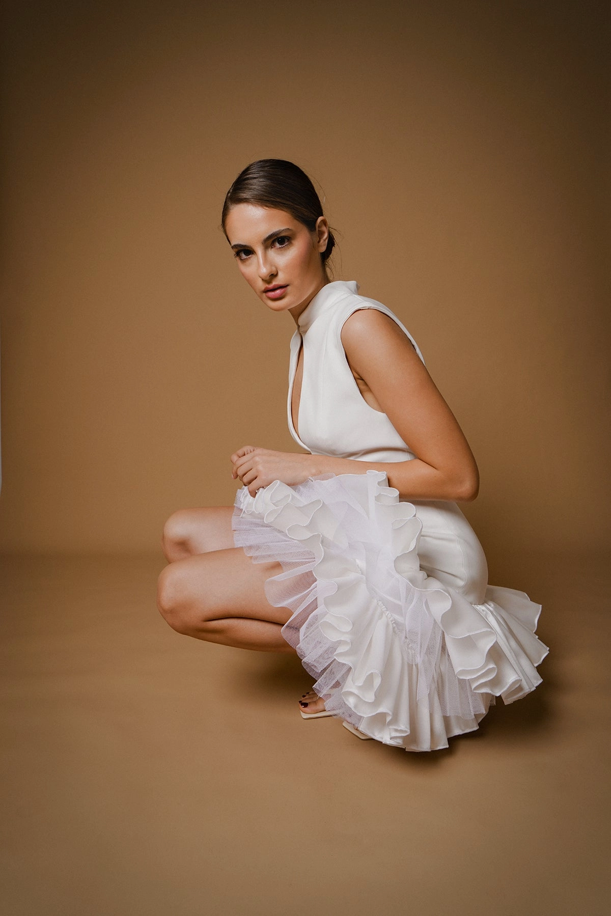 OdorControlTreatment Contemporary Look Chantilly Dress