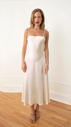 Flatlock Seam Technology WrinkleResistant Fabric Princess Slip Dress