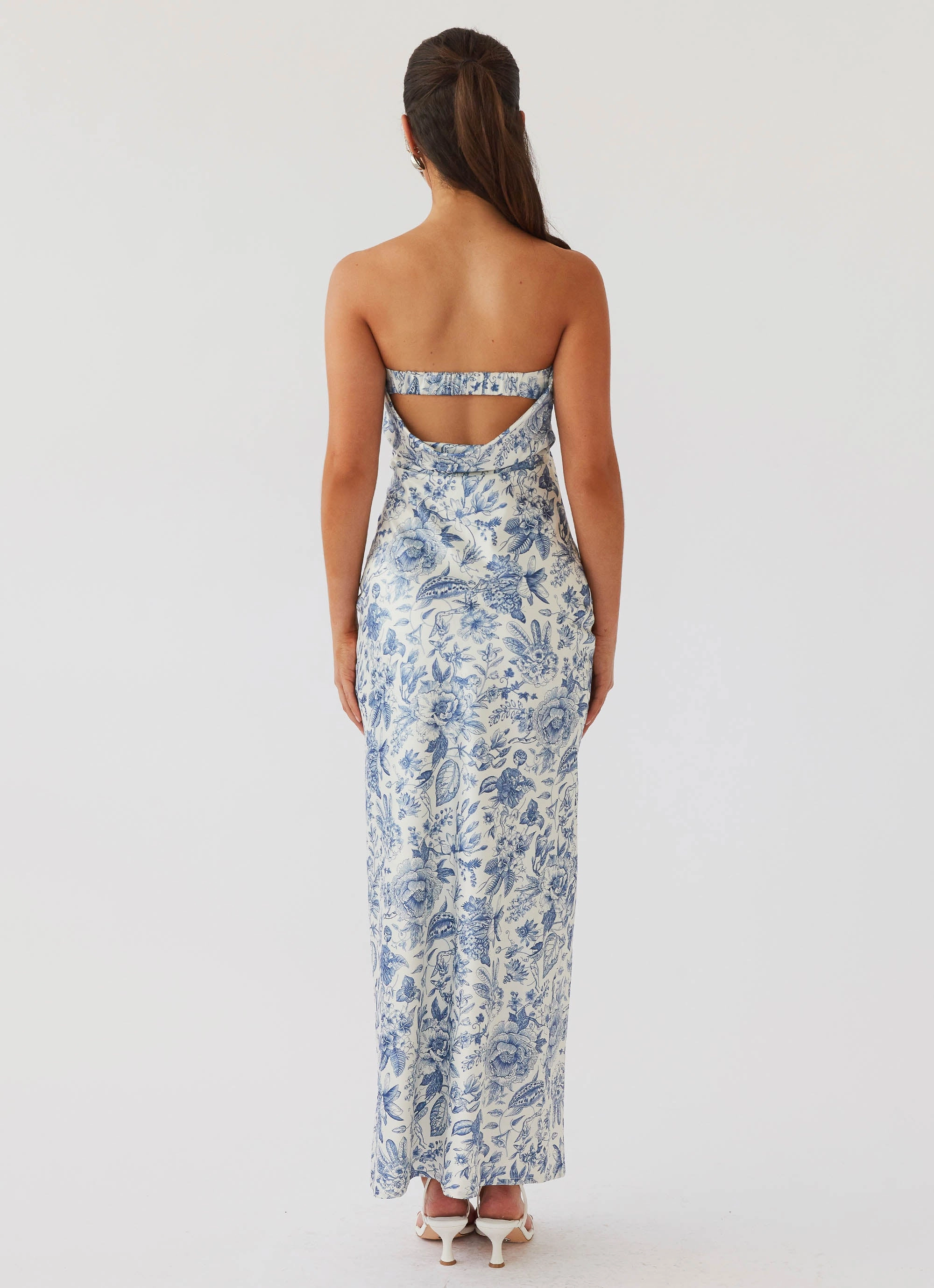 Summer Lover Maxi Dress - Blue Paisley Romance Soul