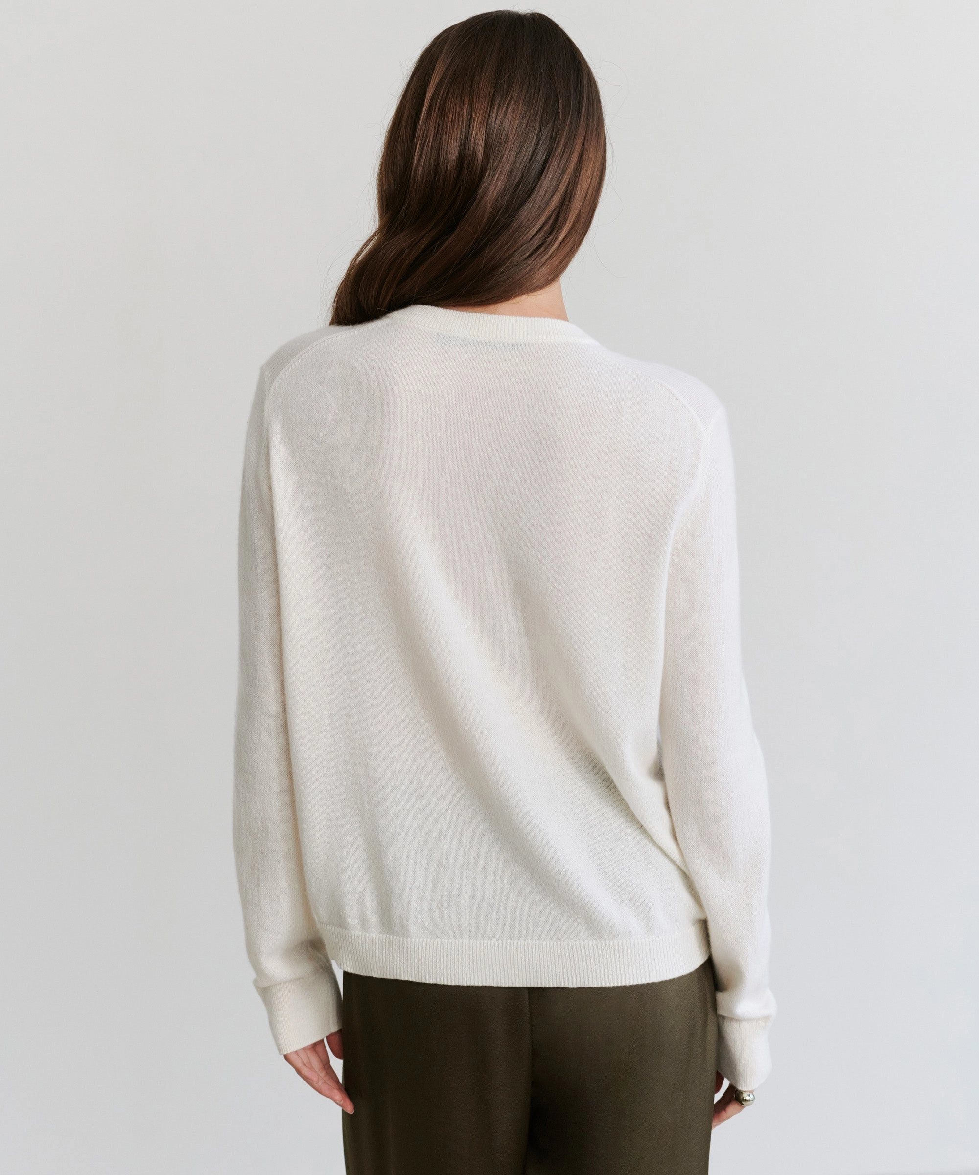 Breathable Liner Integration Flynn Cashmere Sweater