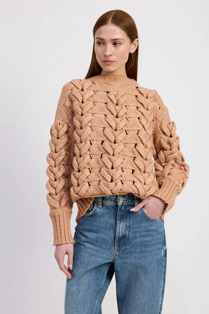 Durable Weave En Saison Elizabeth Cable Sweater