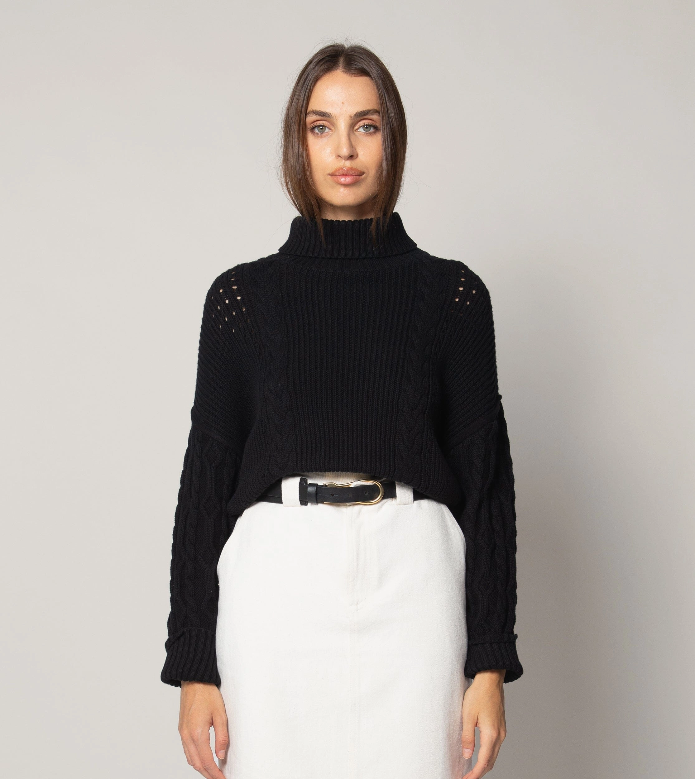 timeless anniversary Serah Sweater | Black