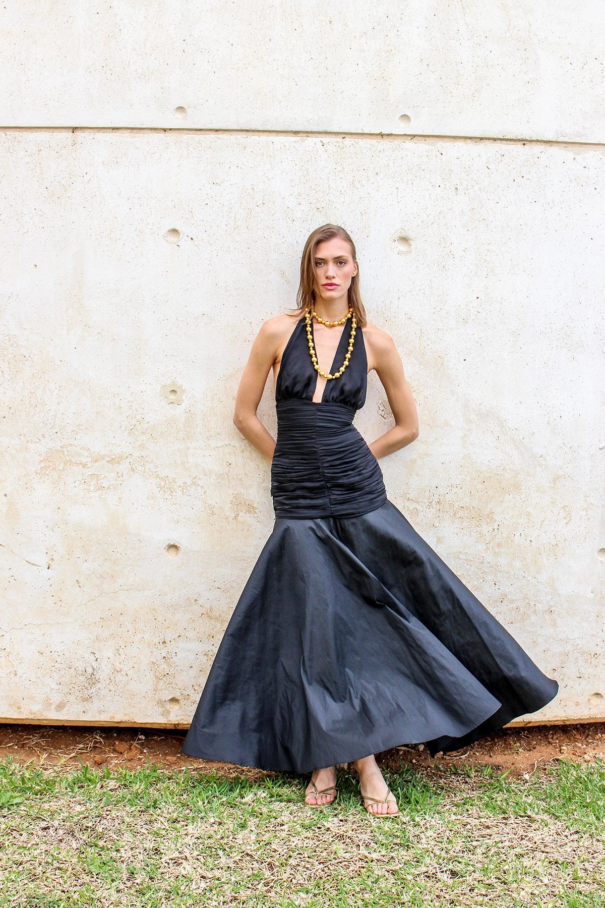 Natural Silhouette Gondole Dress