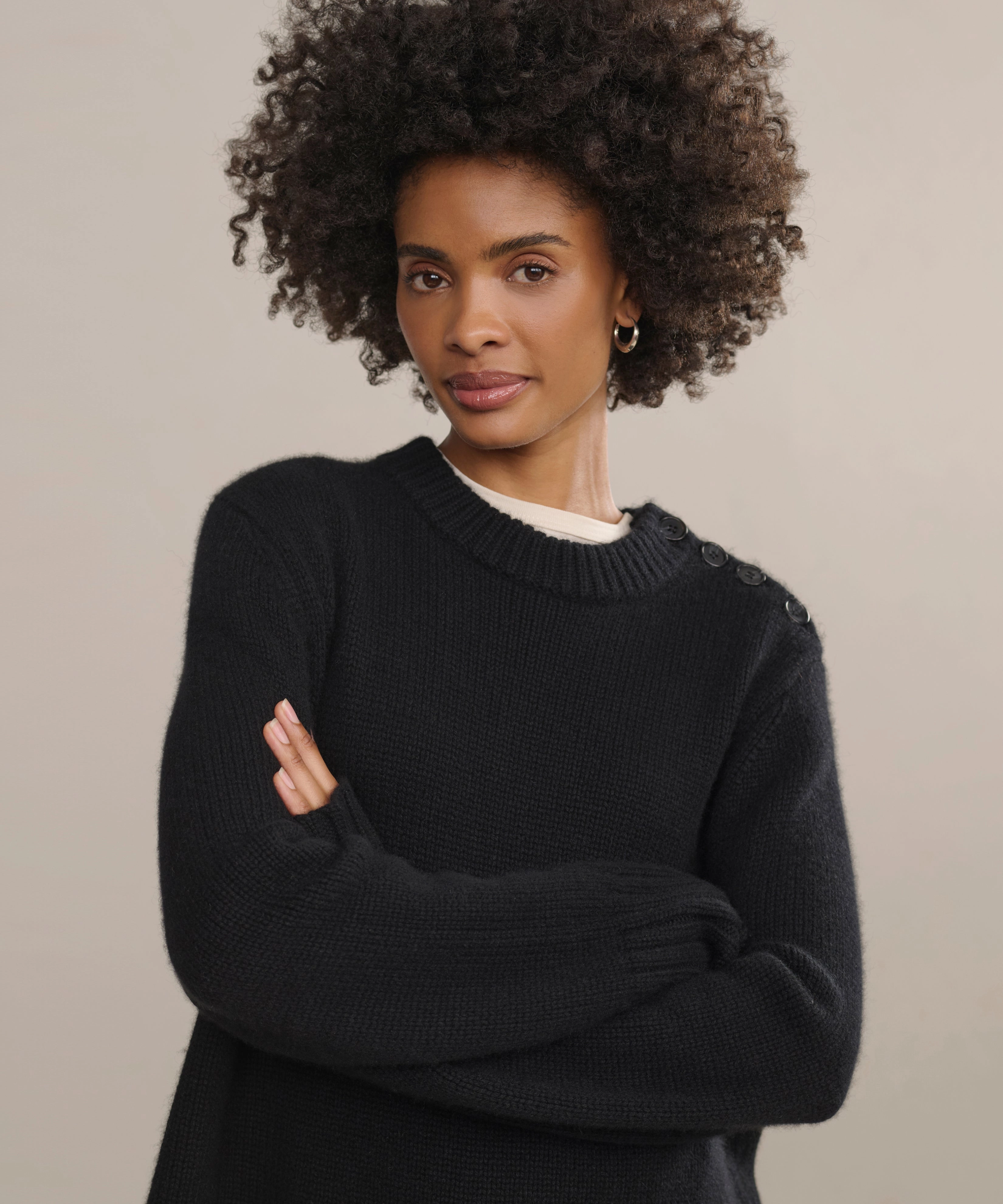 AntiPilling Treatment Grace Crewneck