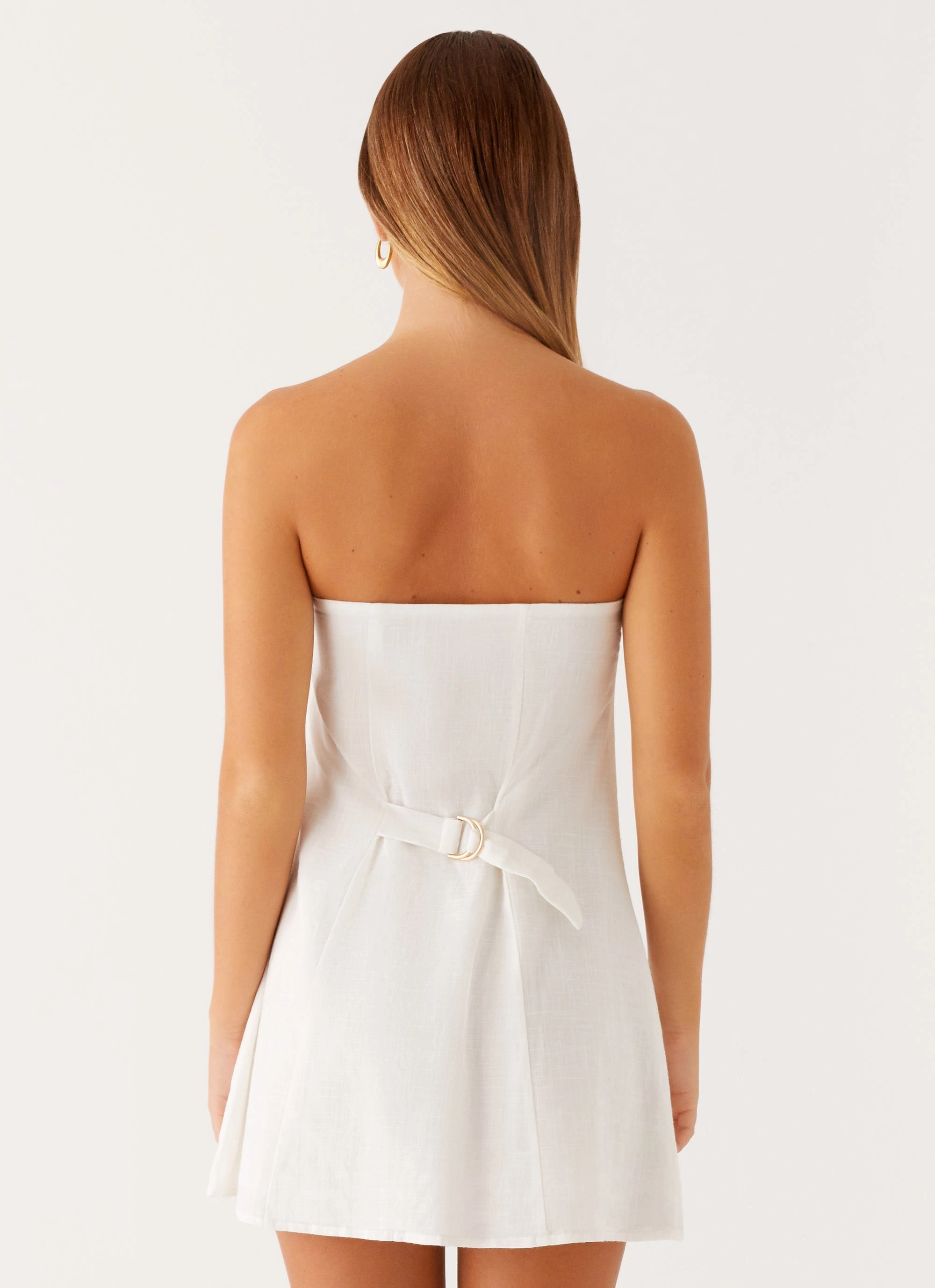Inner Glow Hazel Mini Dress - White