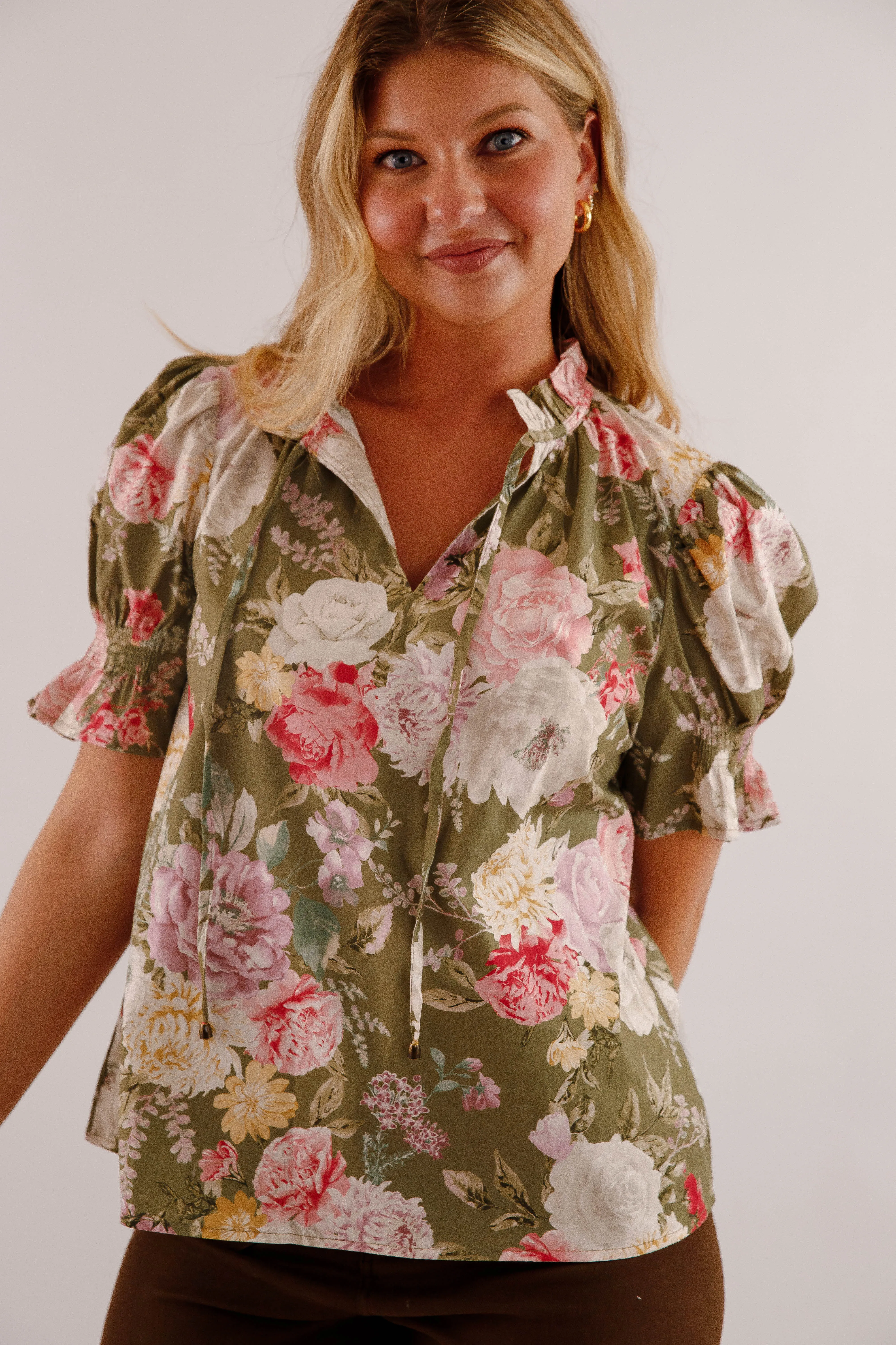 AntiStaticLining Casual Style Heart to Heart Blouse