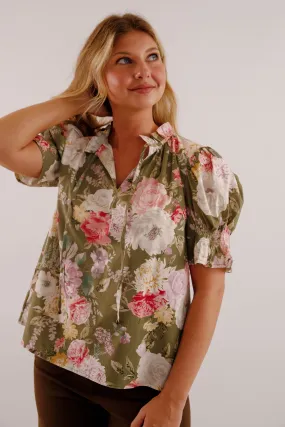 WaterRepellent Coating Heart to Heart Blouse