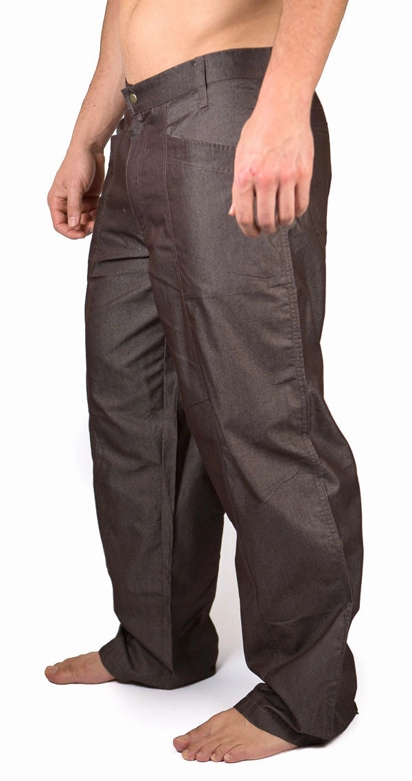 Heathered Pant Breathable Style Light Fabric