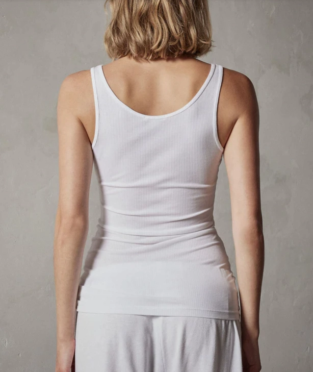 SoftFeel Fabric Petal Sleeve Architecture James Perse Daily Tank