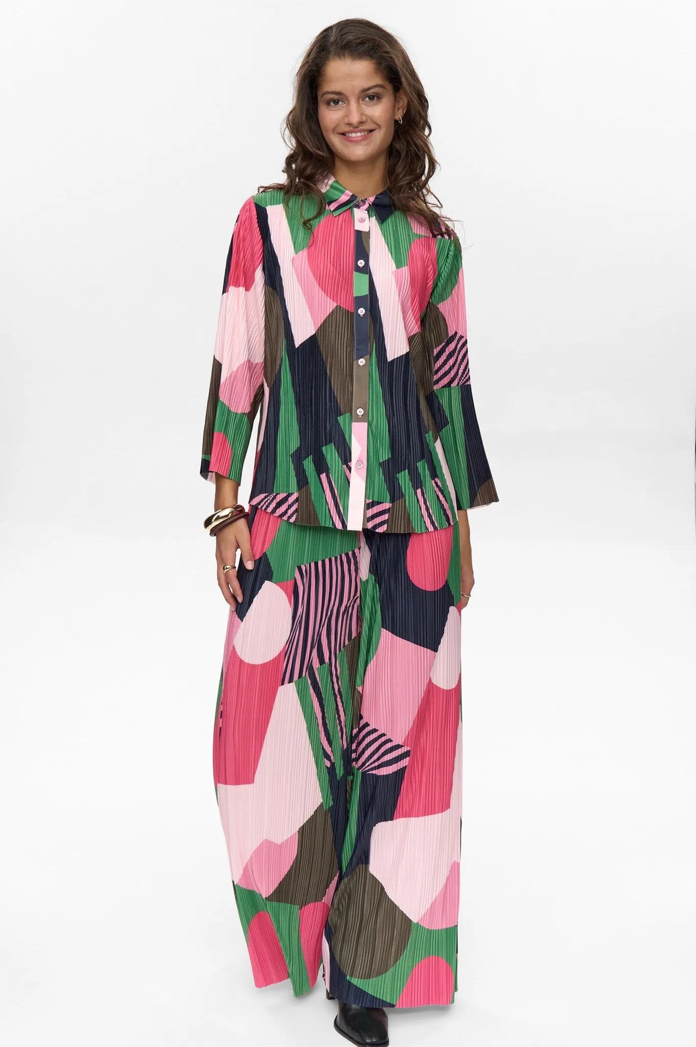 NUVIXA SHIRT - Dark Sapphire FourWay Stretch Fabric Summer Dress