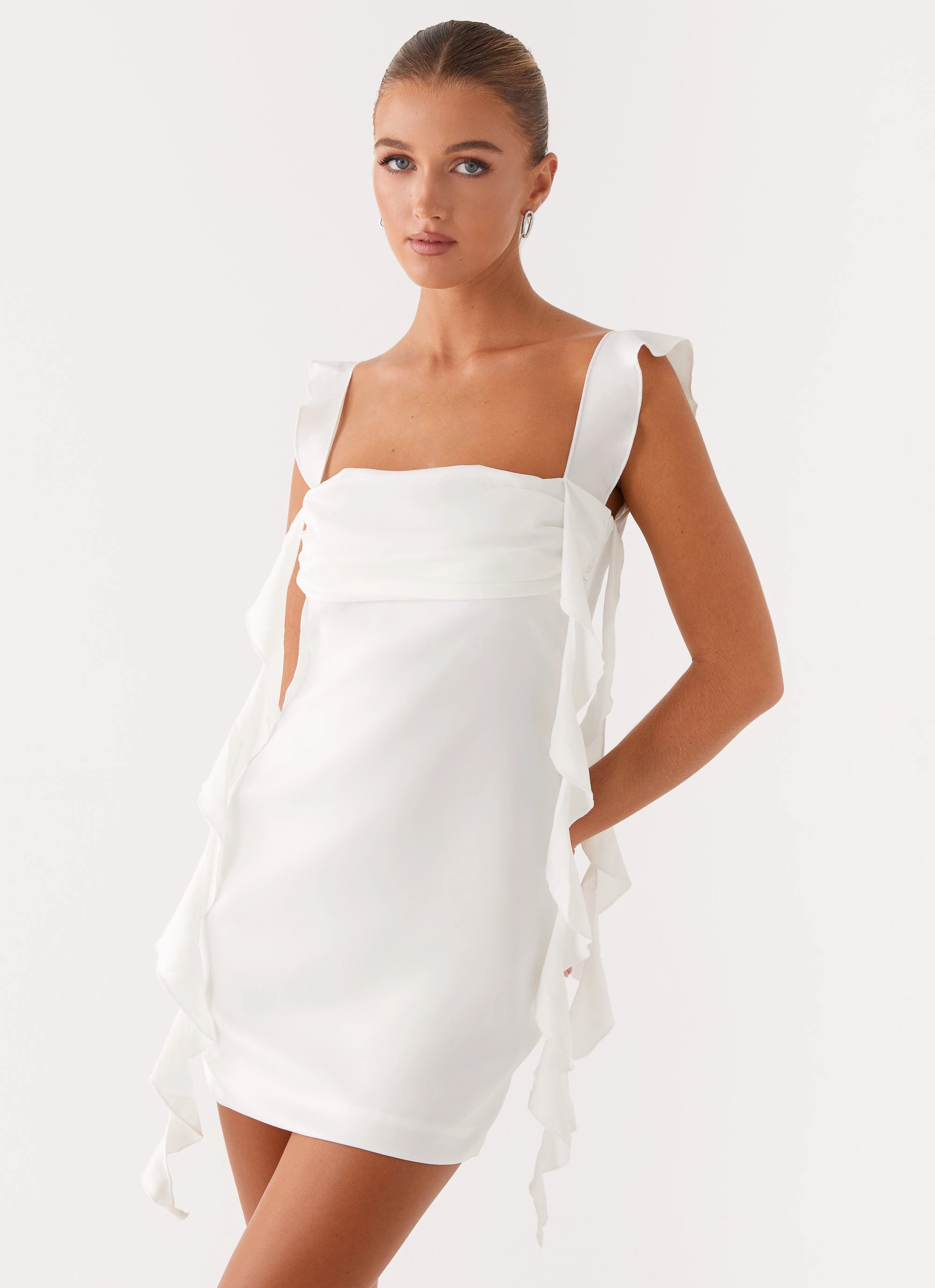 City Flow Beckham Mini Dress - White