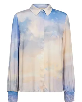 NUCLOUDYA SHIRT - Cerulean Multipurpose Layering Piece