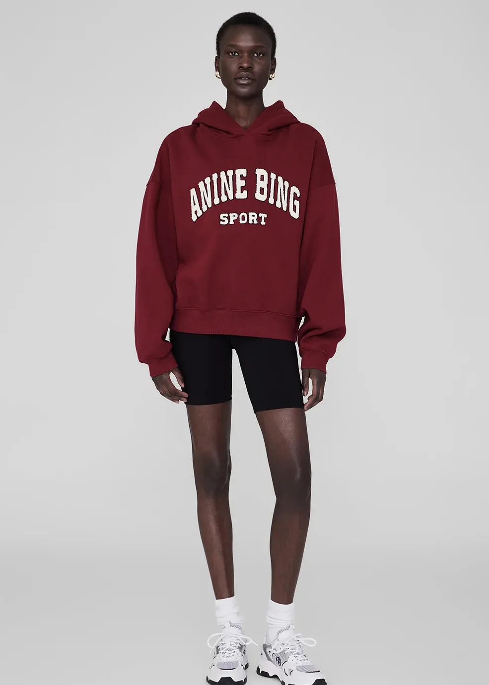 Anine Bing Alec Hoodie Sport MultiDirectionalStretch
