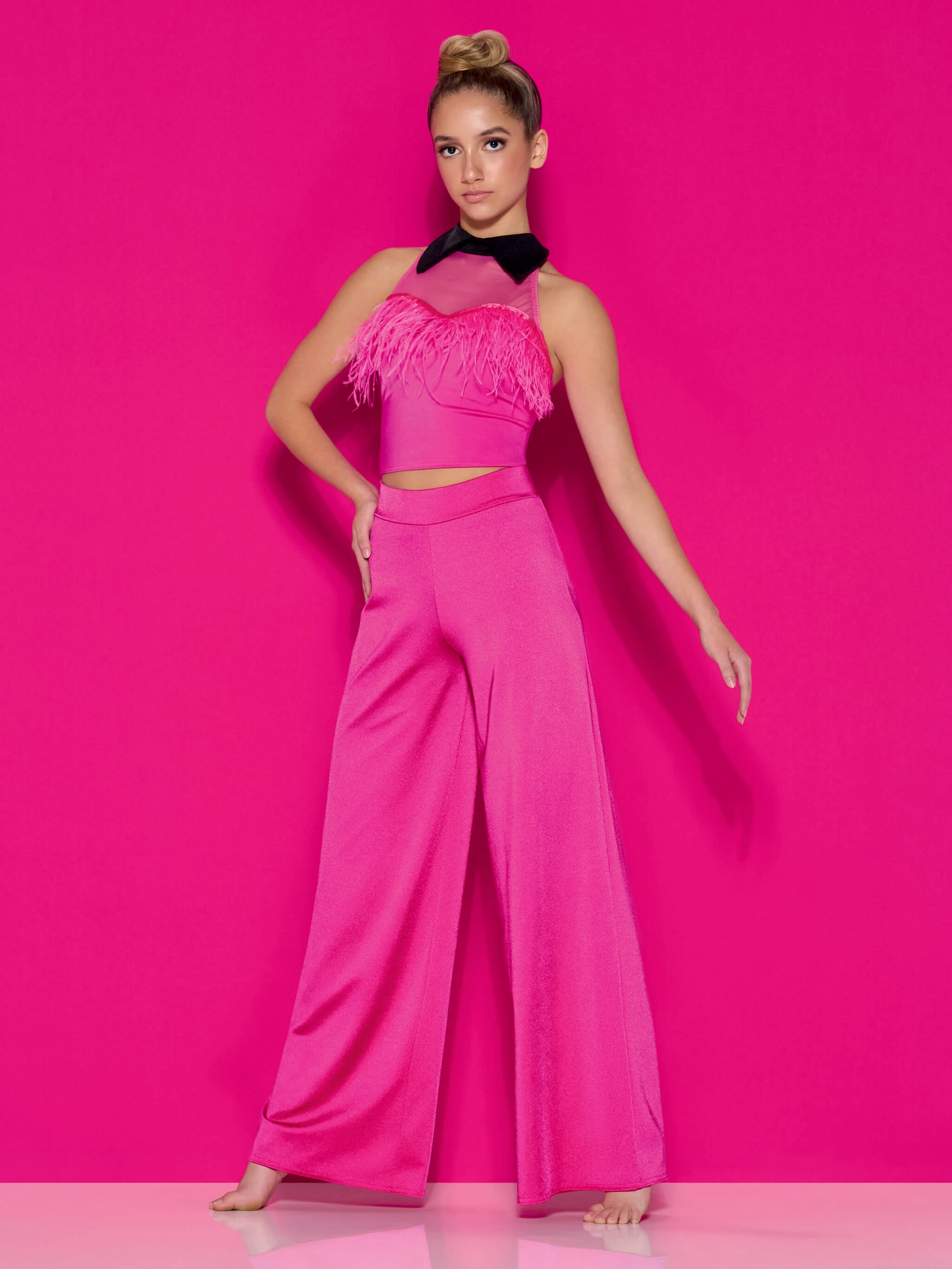 City Trend Hit The Lights - Top With Collar