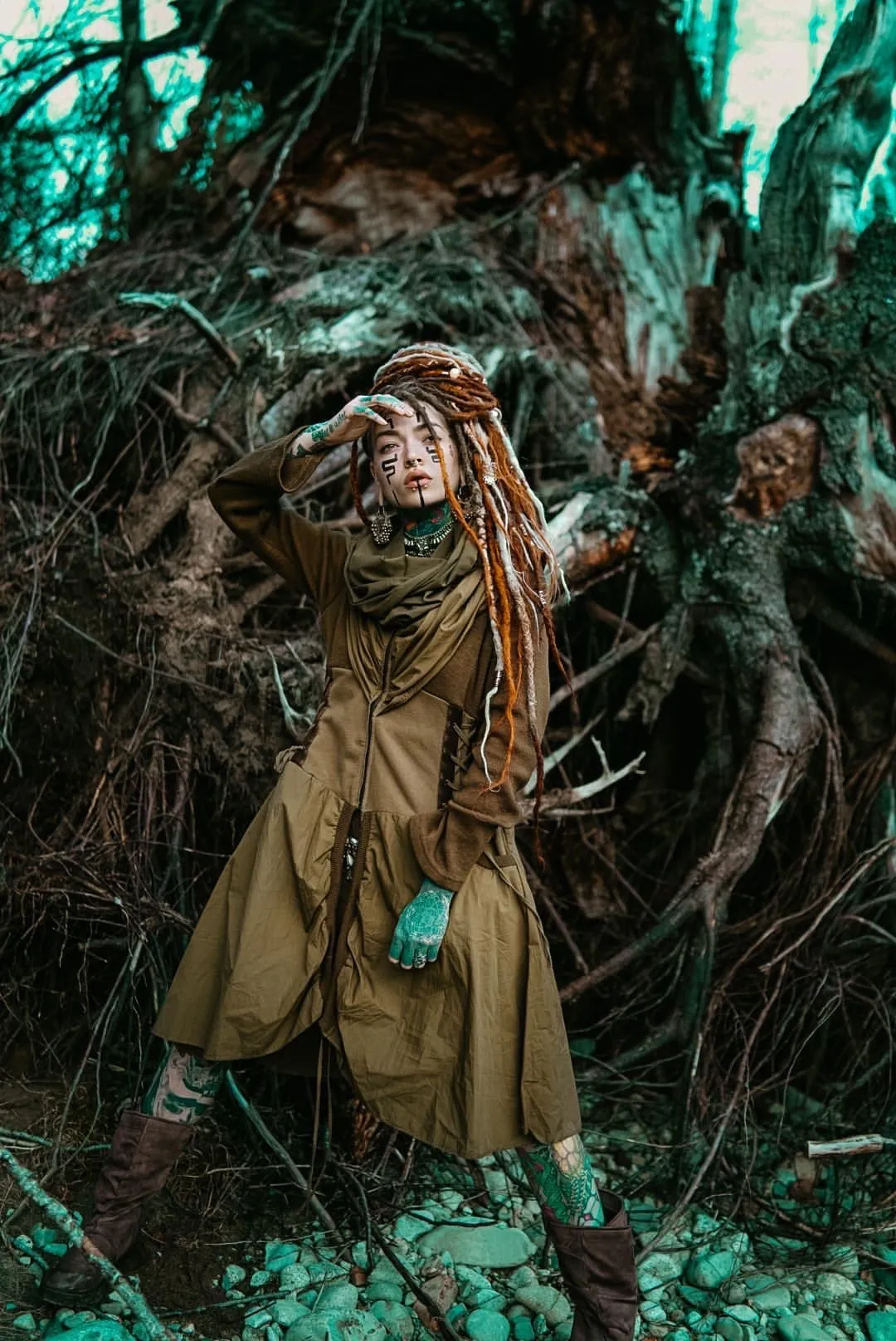 Hooded Fairy Sweater Jacket EcoFriendly Water Repellency