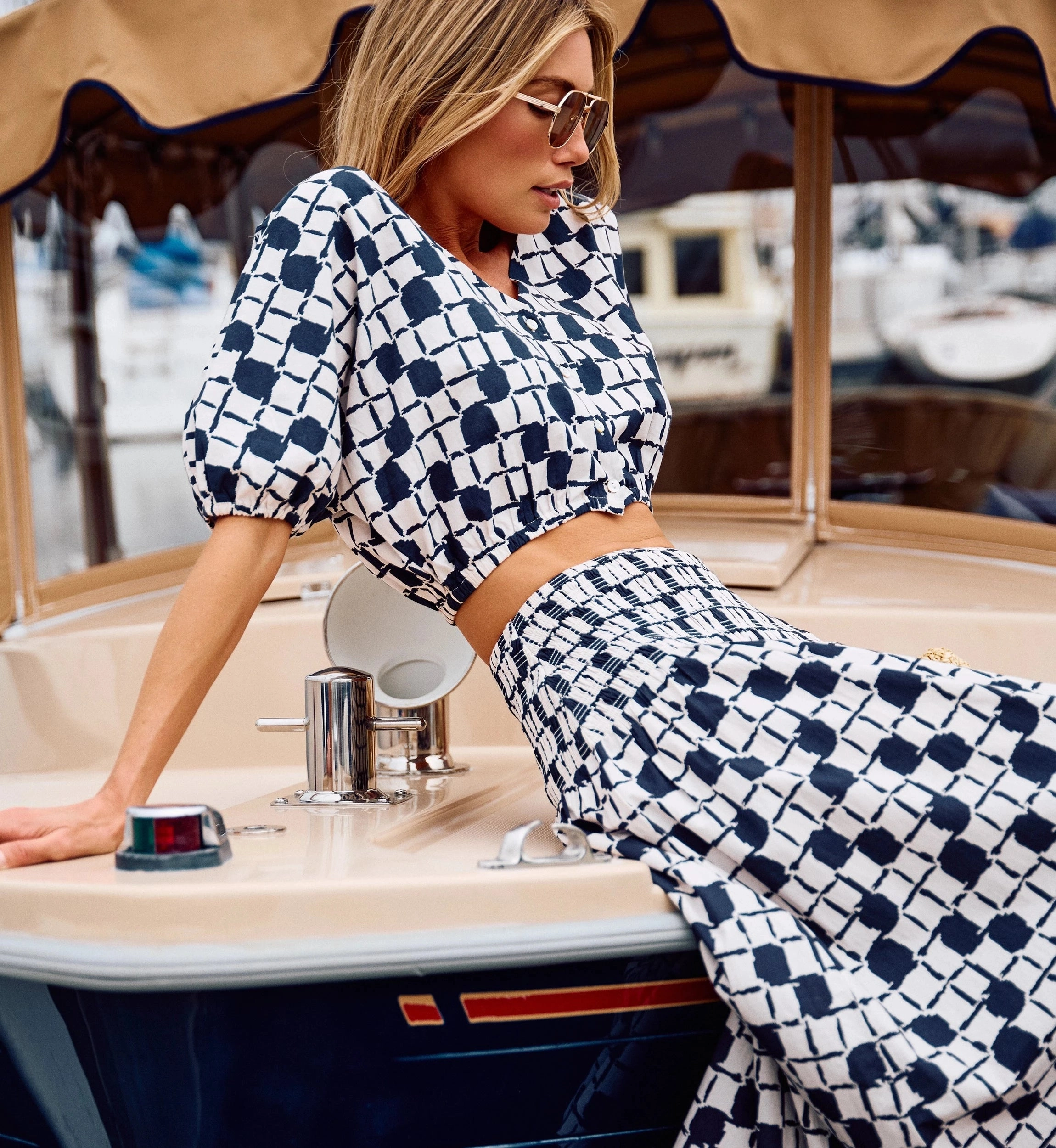 Helena Top | San Marino Hidden Pocket HighDensity Weave