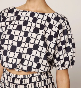 Helena Top | San Marino RibbedTrims