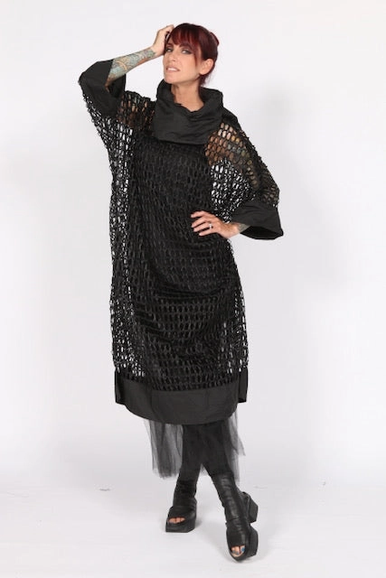 Thermoregulating Fabric High Neck Design HOT2 dress