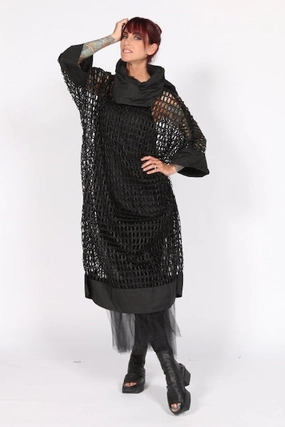 Thermoregulating Fabric High Neck Design HOT2 dress