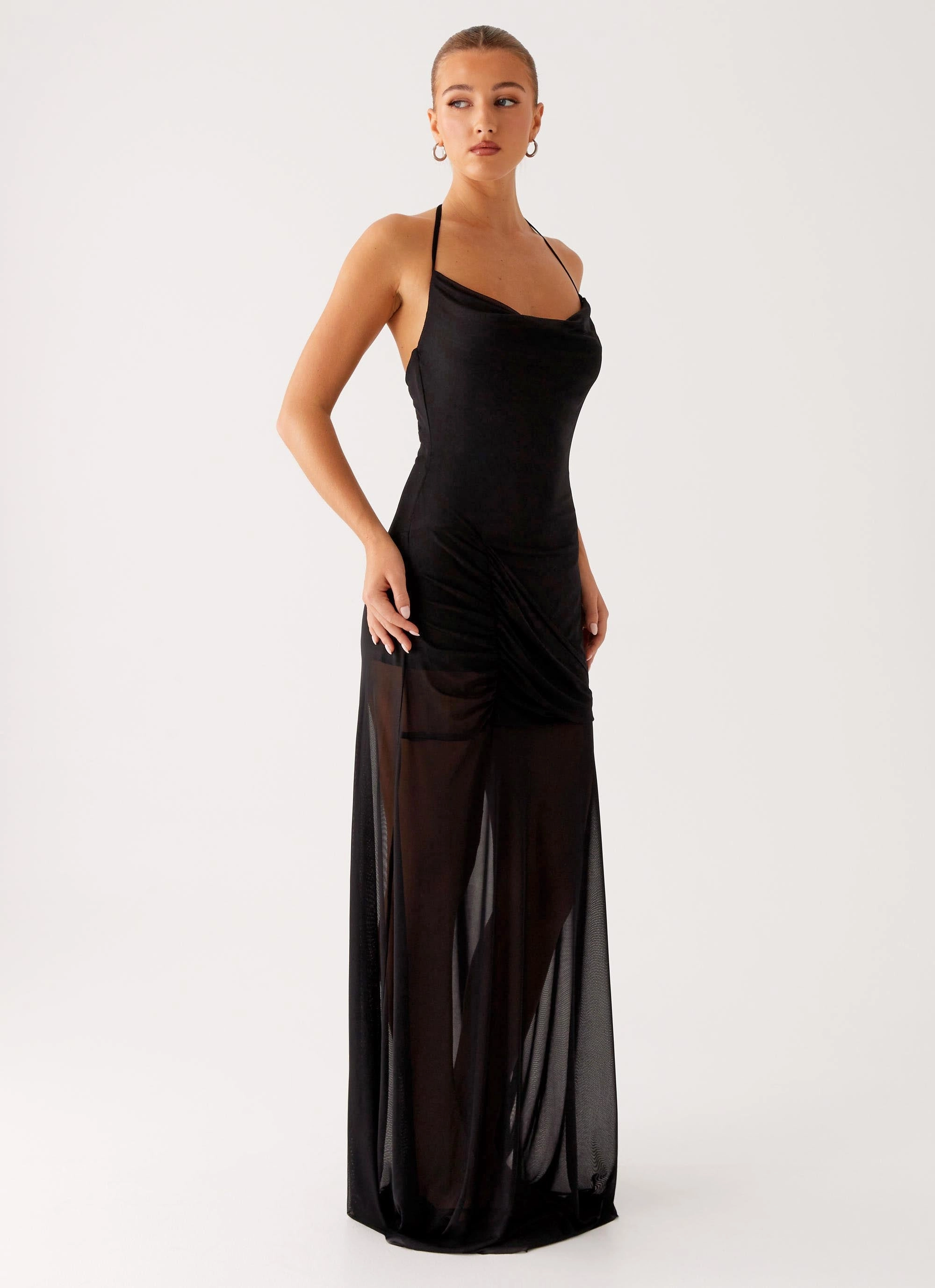 TearResistantFabric Mckinley Maxi Dress - Black