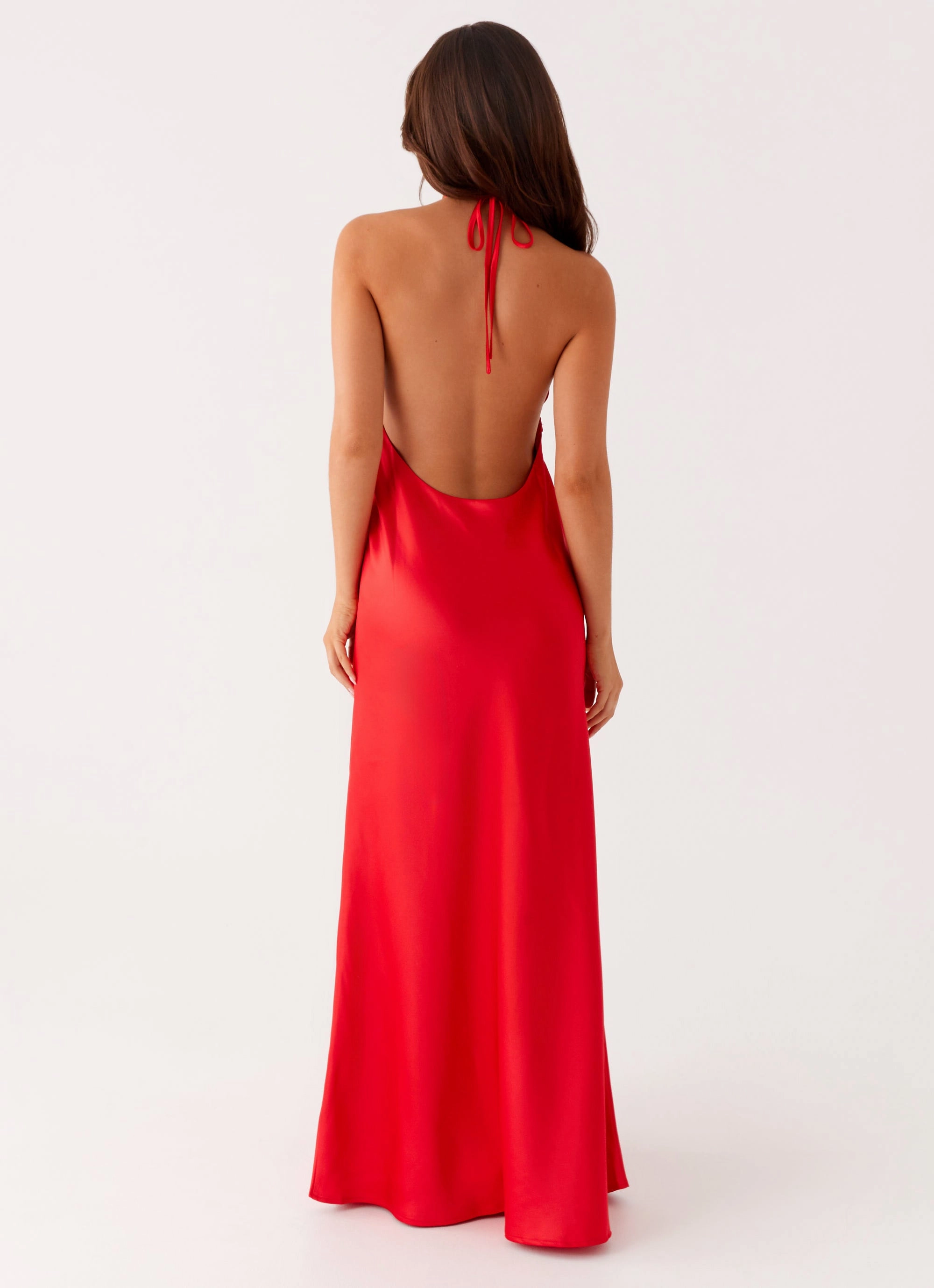 Idol Maxi Dress - Red Tailored Layers Smart touch