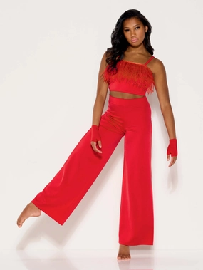 Laidback Mood Diagonal Pocket Placement In A Feather World - Short Gloves