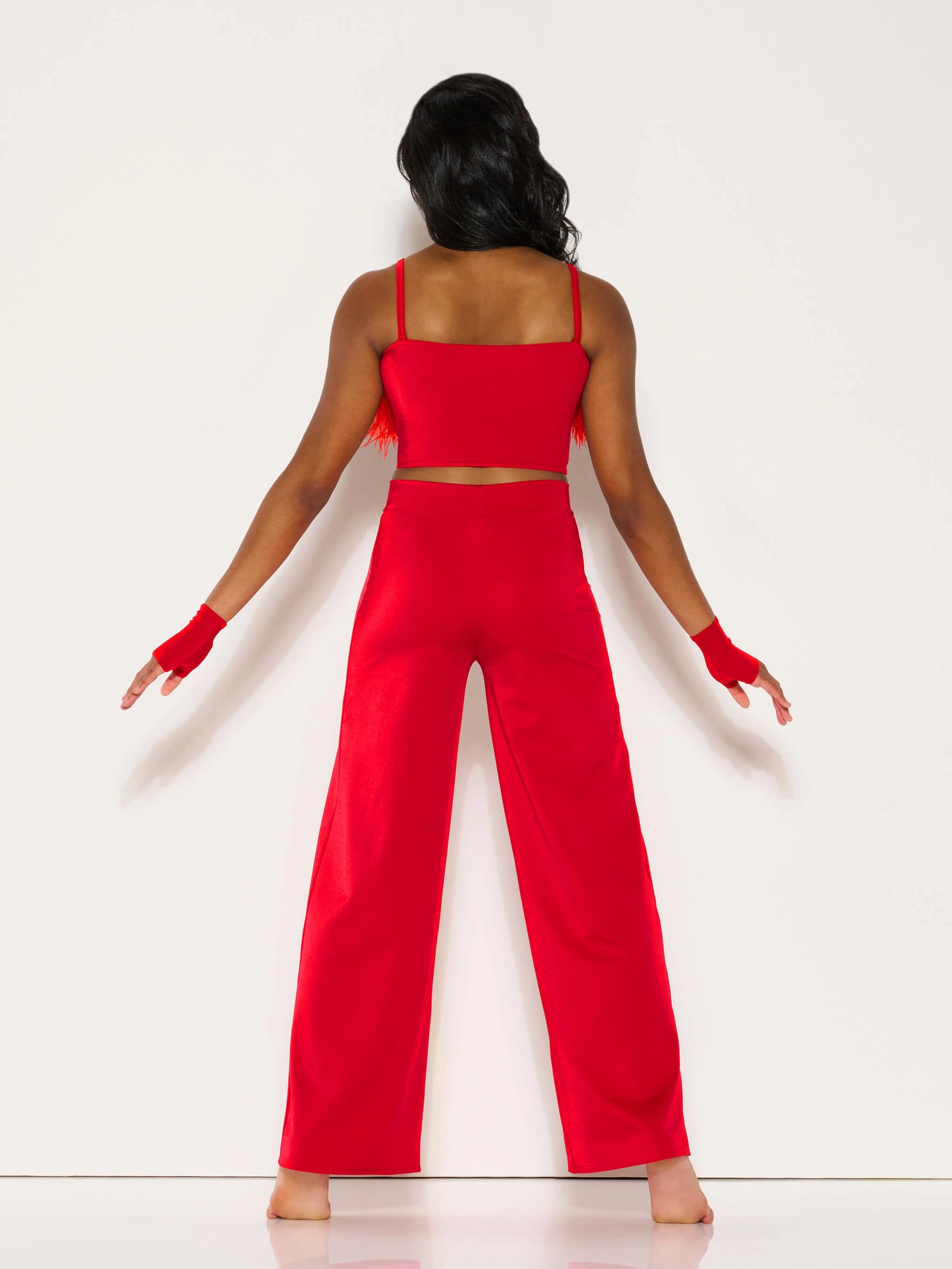 In A Feather World - Short Gloves AntiPilling Finish