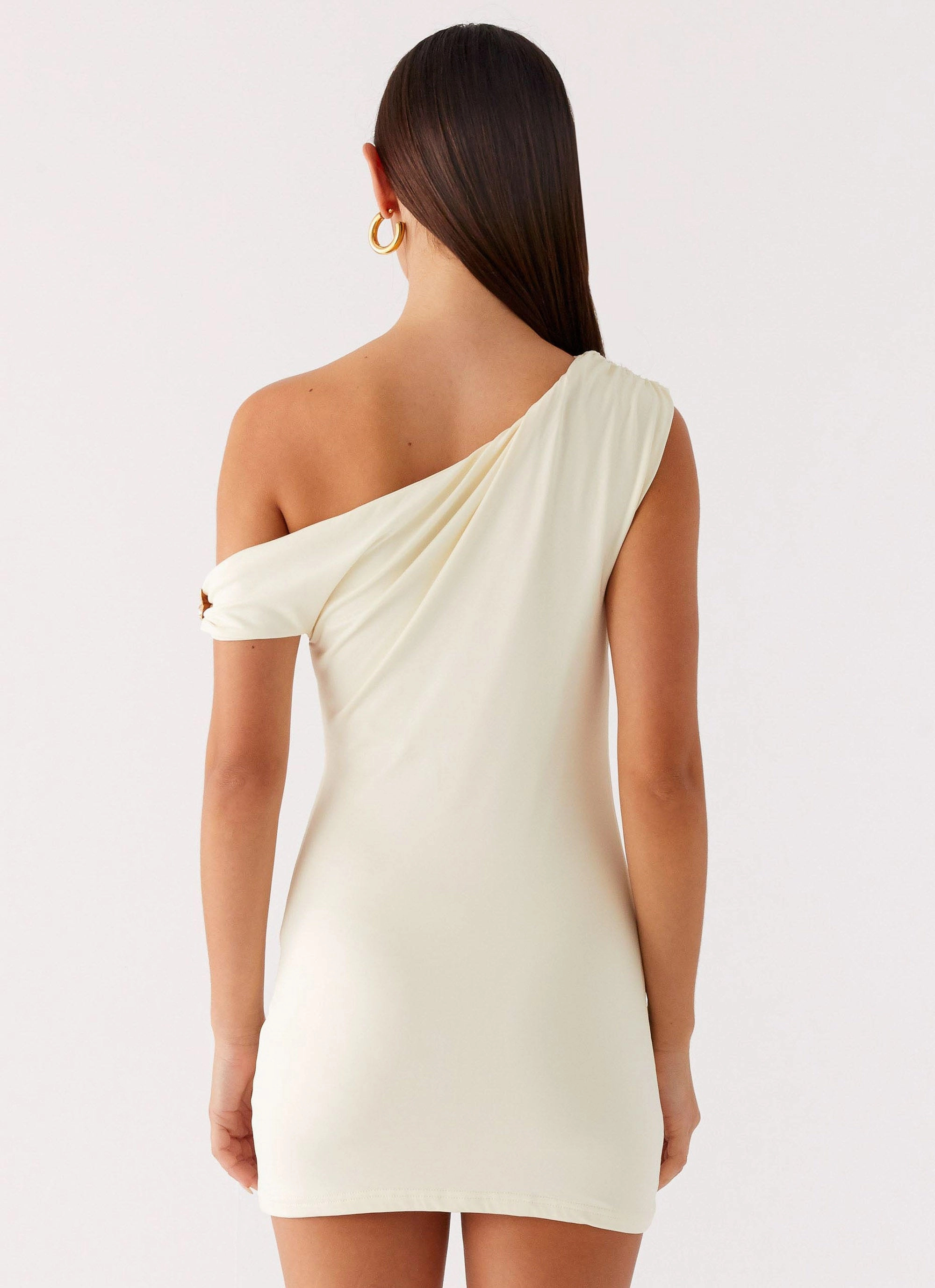 Casual Must-Have Front-Slit Island Time Mini Dress - Yellow