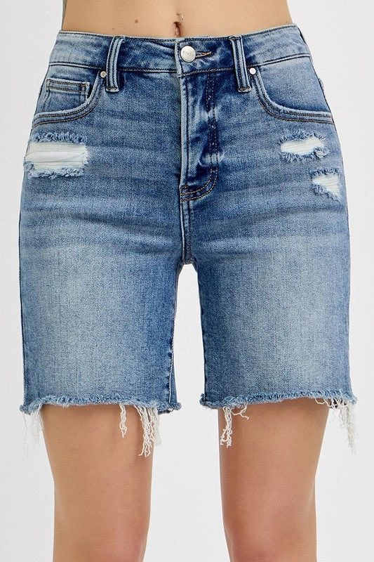 Jade Tummy Control High Rise Loose Fit Mid Length S-XL Detail Focus