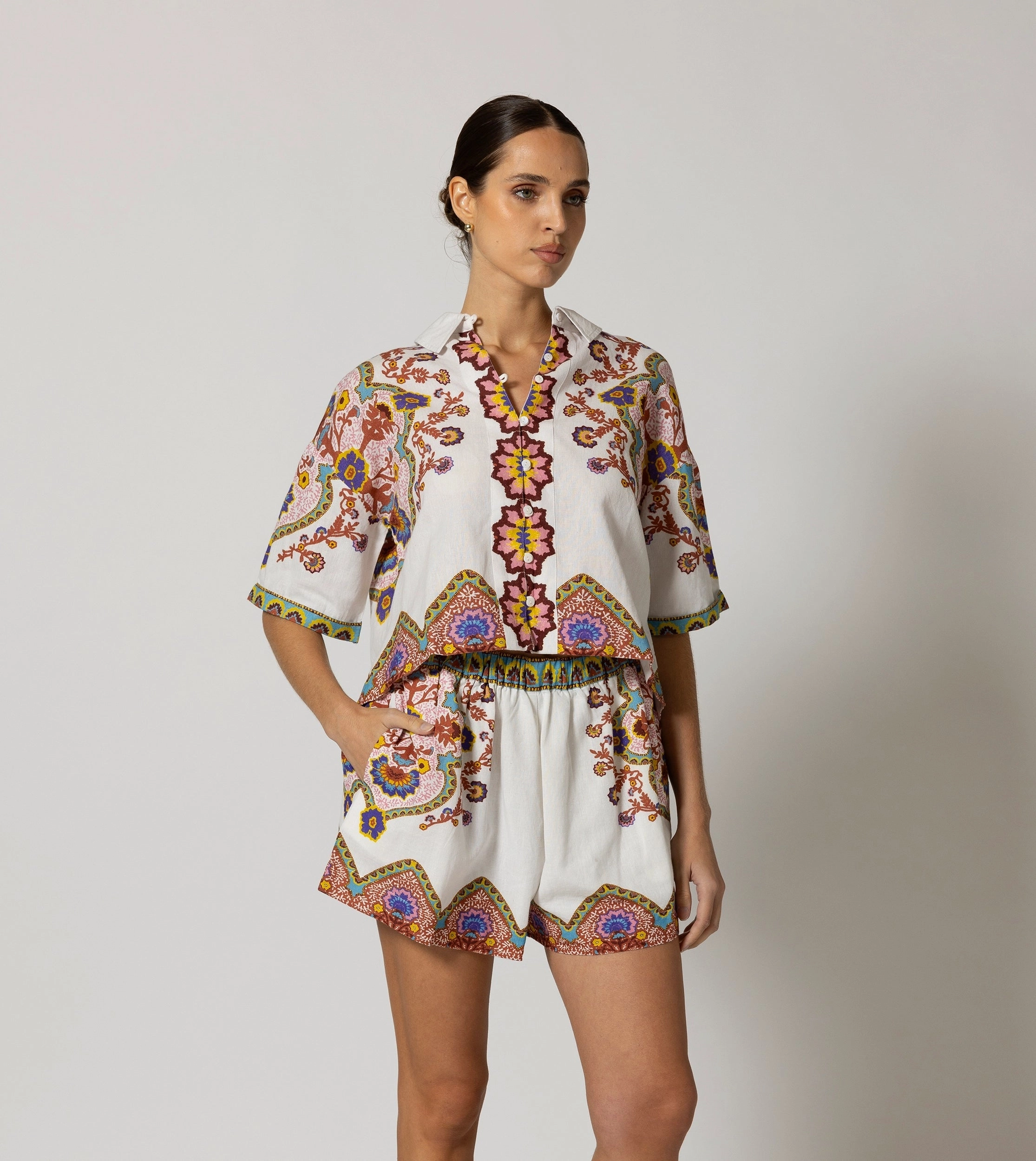 EasyCare Material Jeni Blouse | Lagos