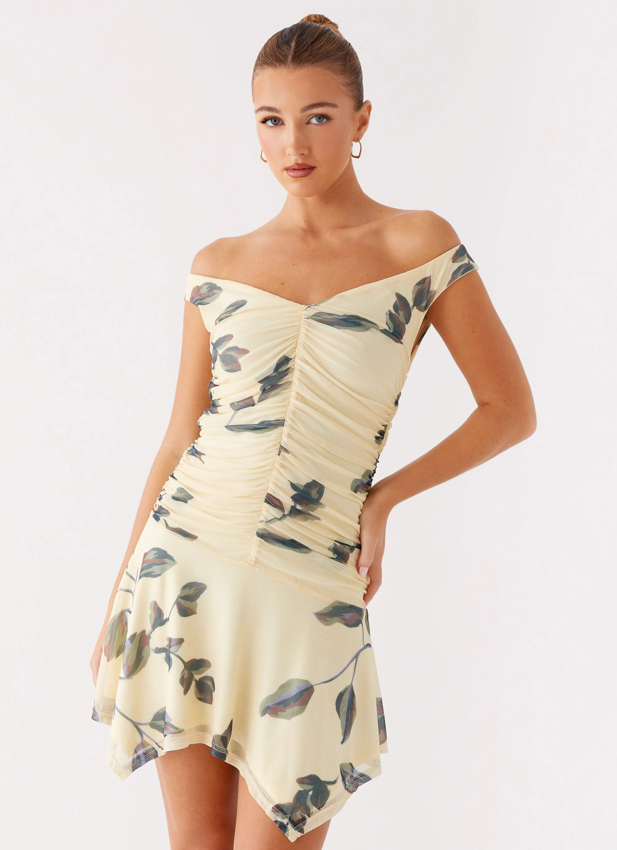 Josette Mini Dress - Buttercream Bliss Event Safe