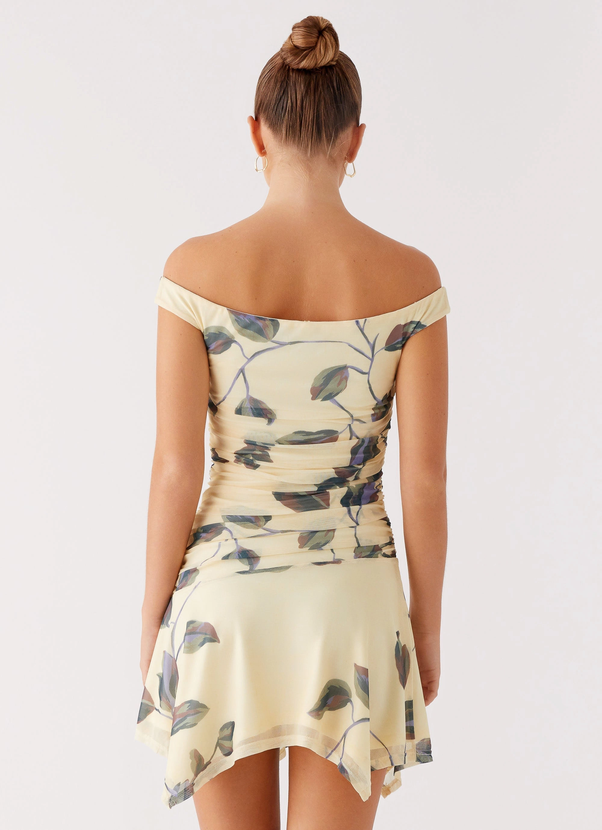 Travel Staple Josette Mini Dress - Buttercream Bliss