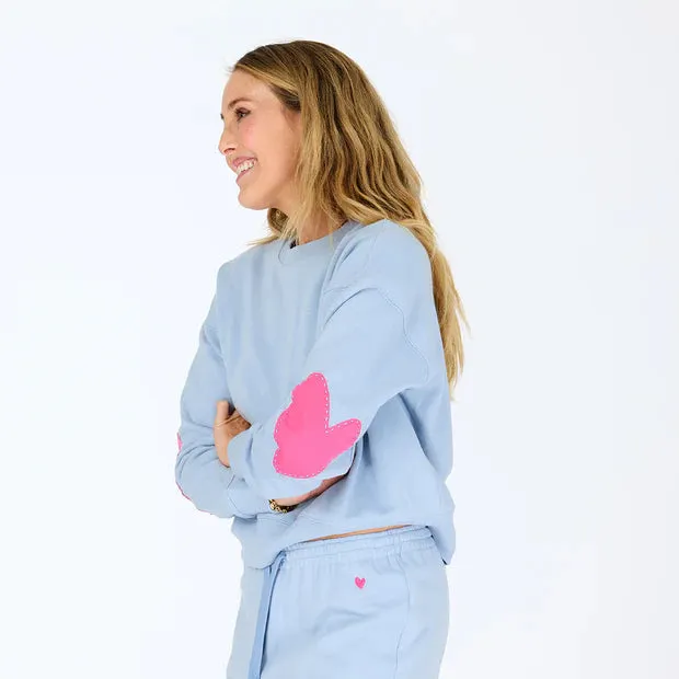 Kerri Rosenthal Ex-Boyfriend Sweatshirt LatticeKnit Ventilated Side Panels