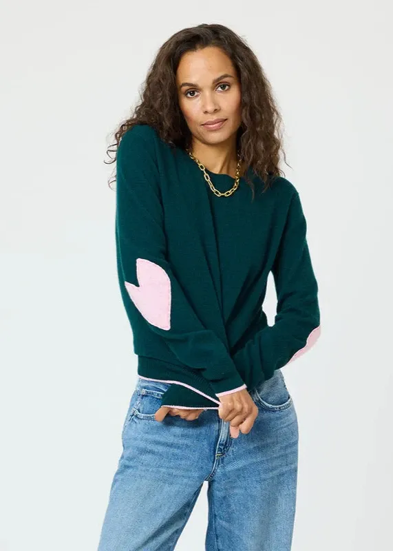 OdorResistant Fiber Kerri Rosenthal Patchwork Cashmere Sweater