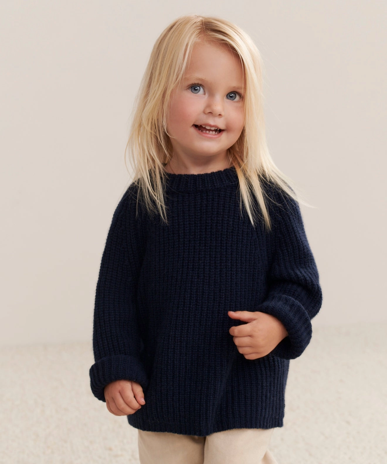 Kids' Cashmere Fisherman Machine washable