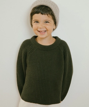 Kids' Fisherman Sweater AdjustableClosure