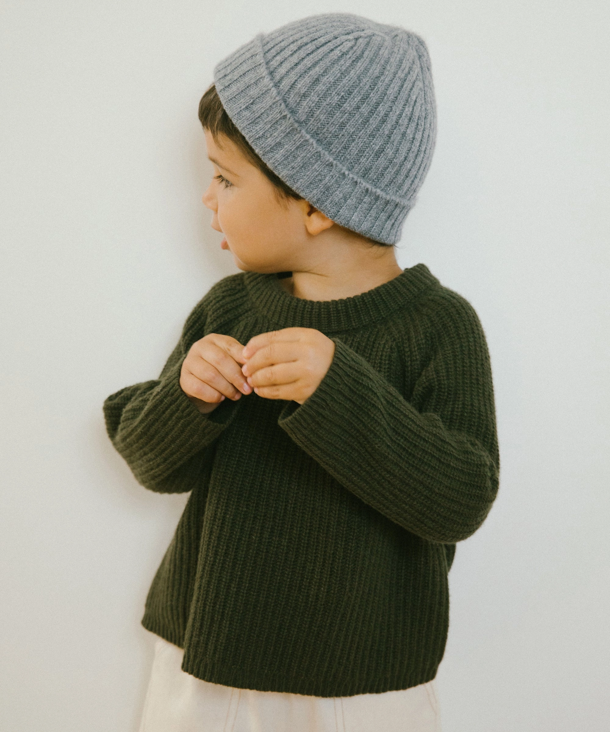 Soft Hoodie StretchFabric Kids' Fisherman Sweater