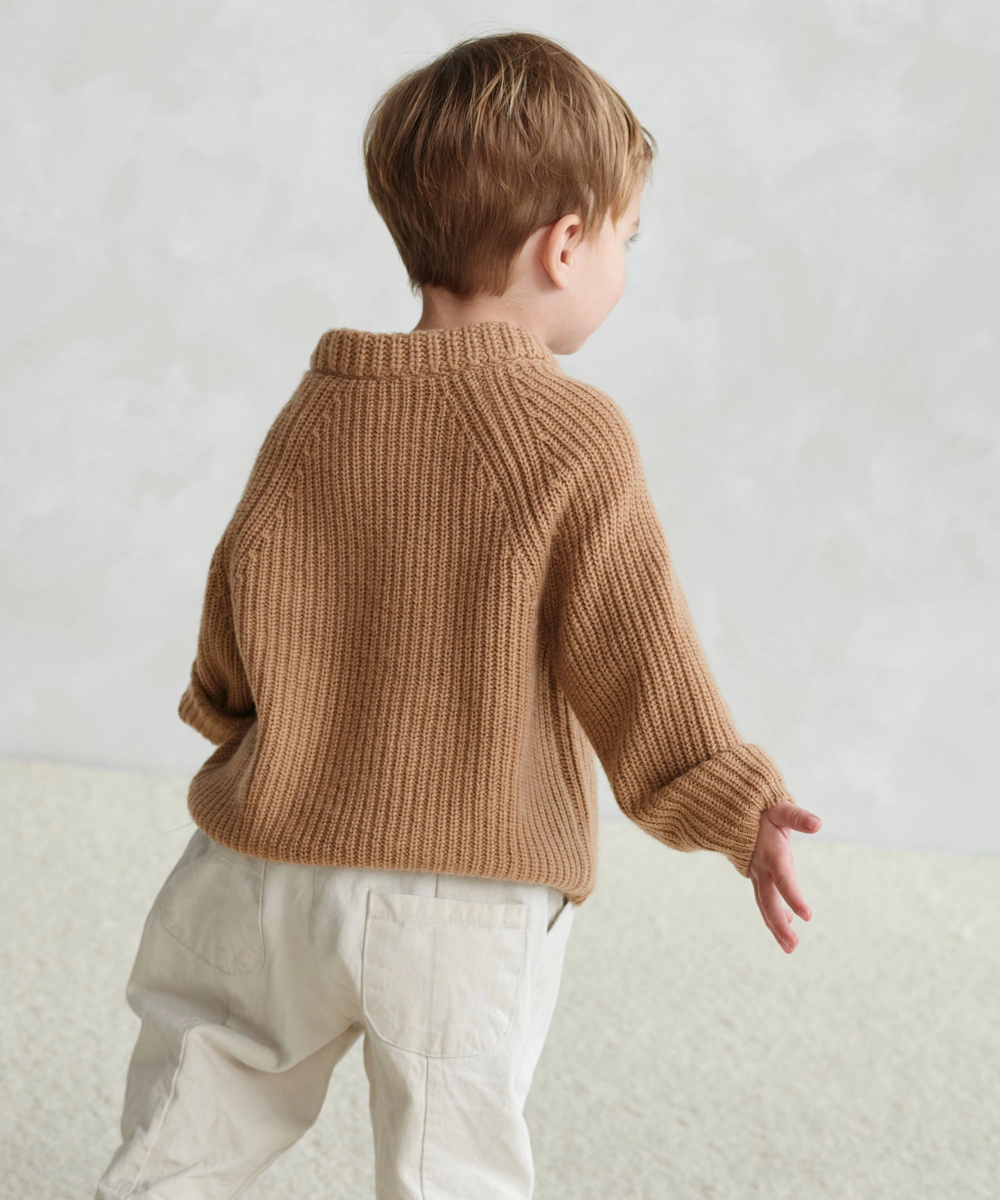 Kids' Fisherman Sweater Unstructured Fit