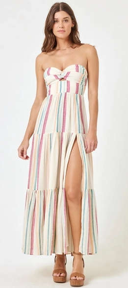 L Space Alessandra Dress Fall Comfort Open Back