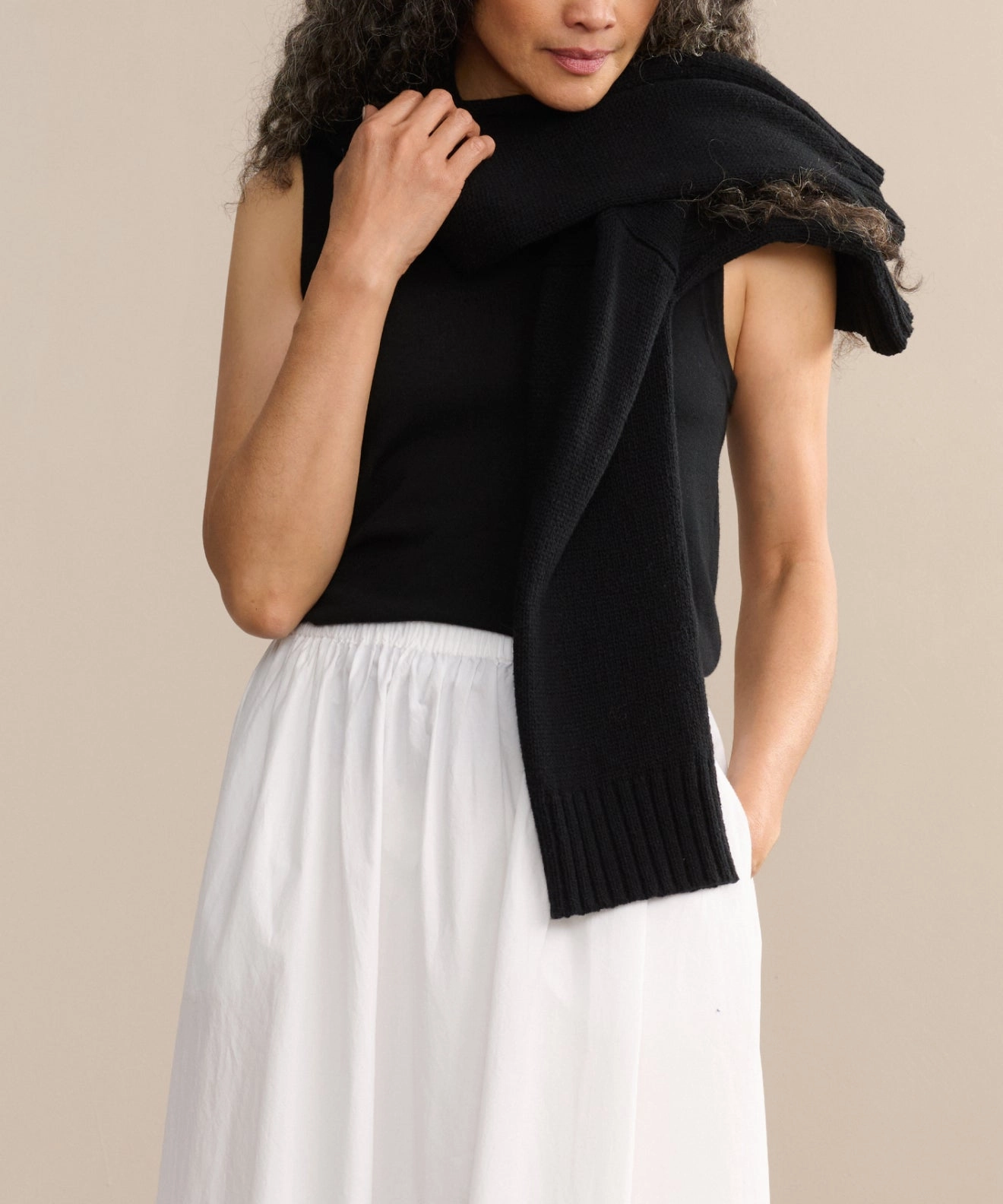 Four Way Stretch Polyester fabric Lauren Skirt