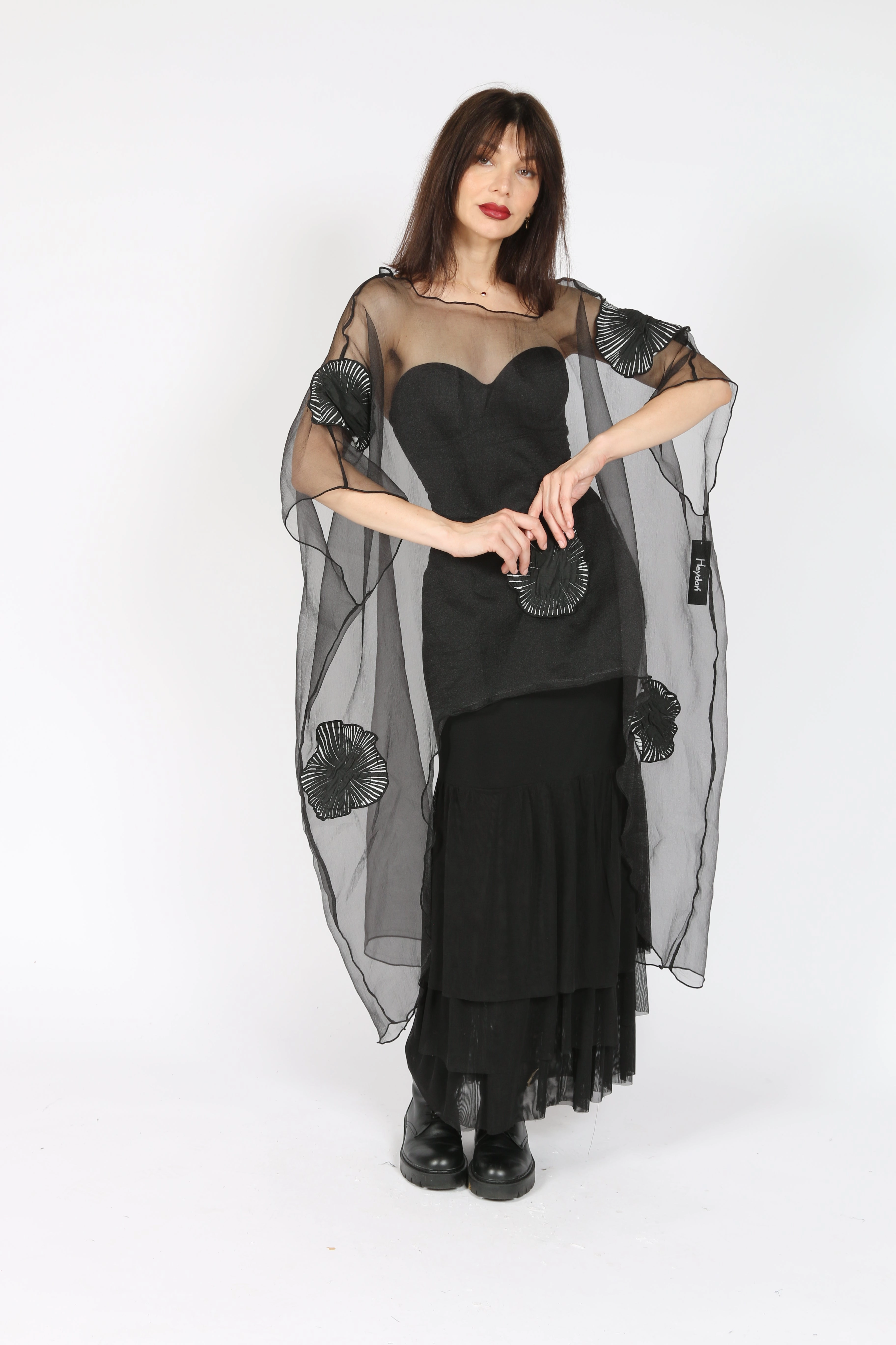 Layer chiffon top Comfortable Look MultipanelLayout