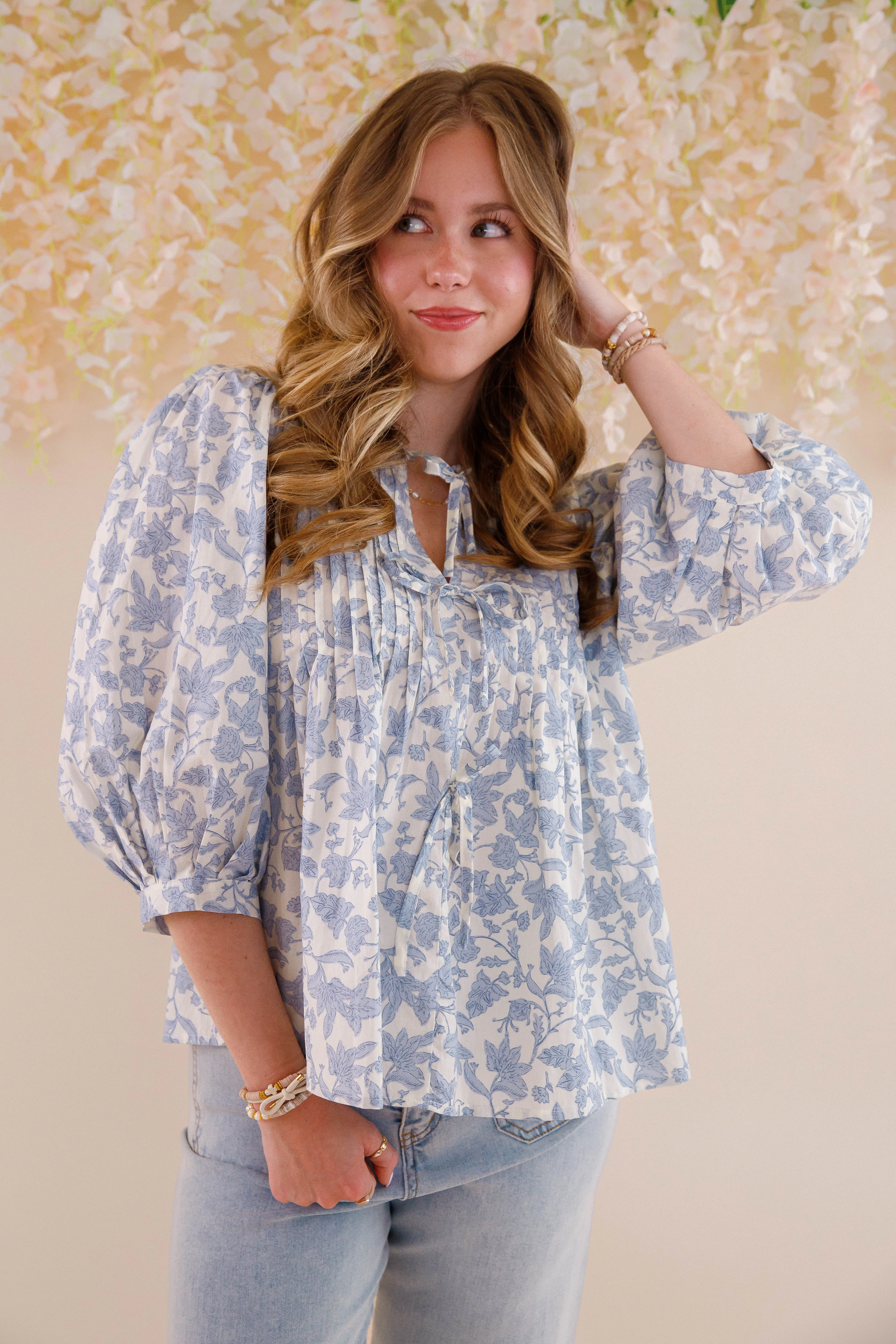 Non Slip Shoulder Seams Full Of Secrets Blouse