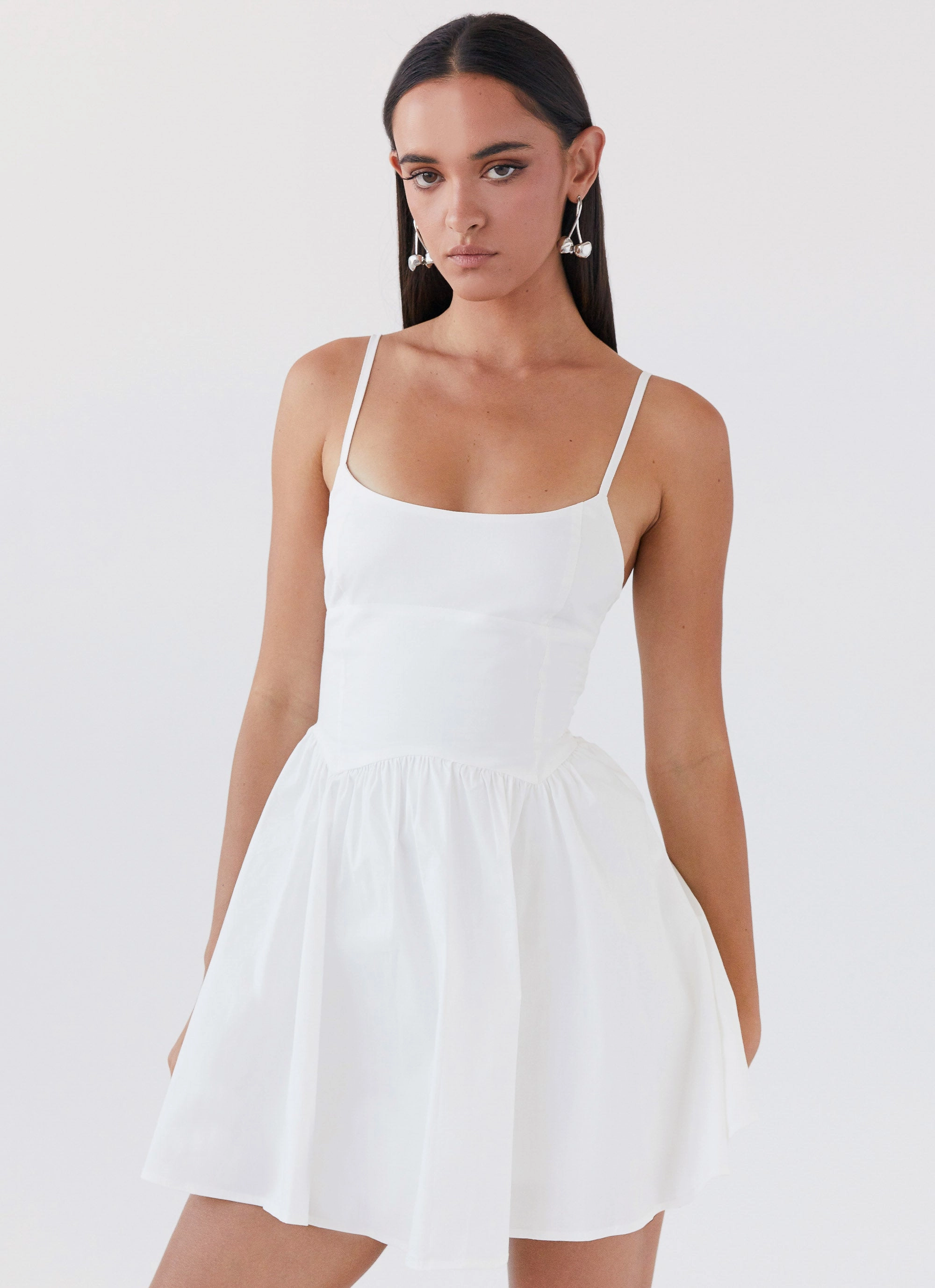 Tesoro Mio Mini Dress - White Smile Feel
