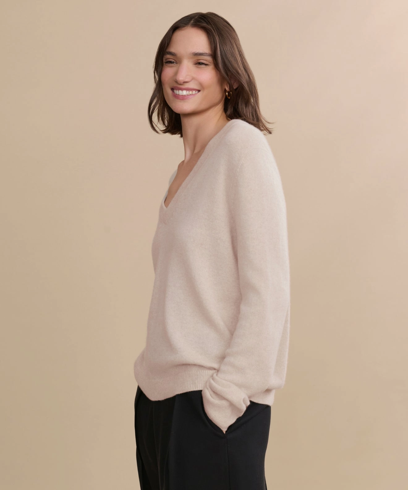 Casual Cool Versatile Casual Look Flynn Cashmere Sweater