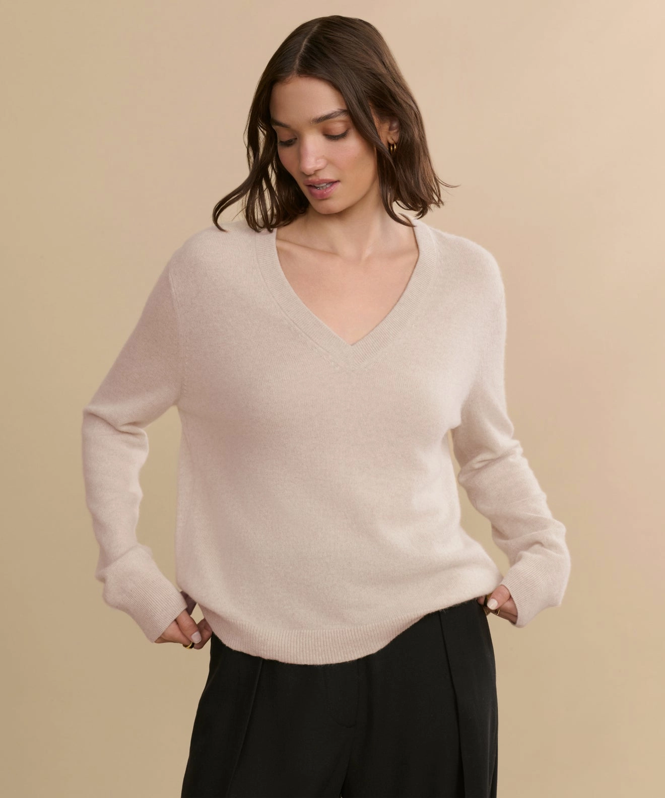 Flynn Cashmere Sweater Minimal Comforted
