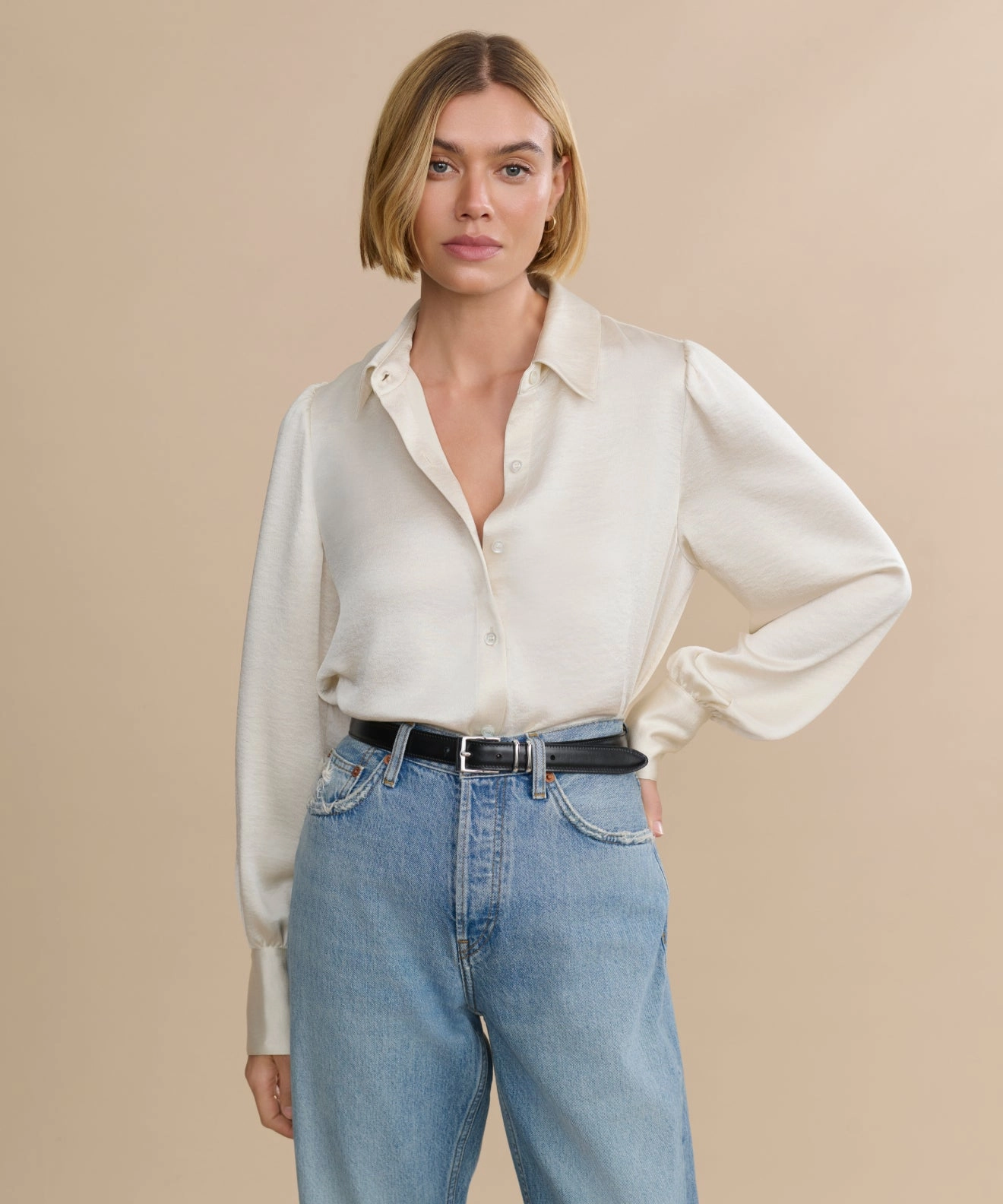 Leather Danner Belt Eco Conscious Dye Process Yarn Dyed Fabric