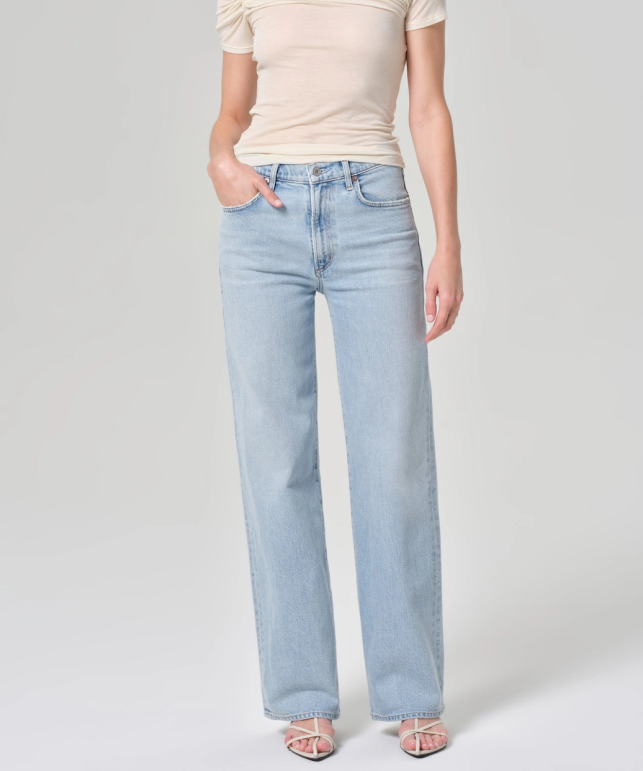 NonRestrictiveFit StretchMaterial Harper Jean