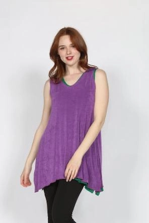 MoistureWicking Material Anti Slip Shoulder Padding SLT133 Slinky Top